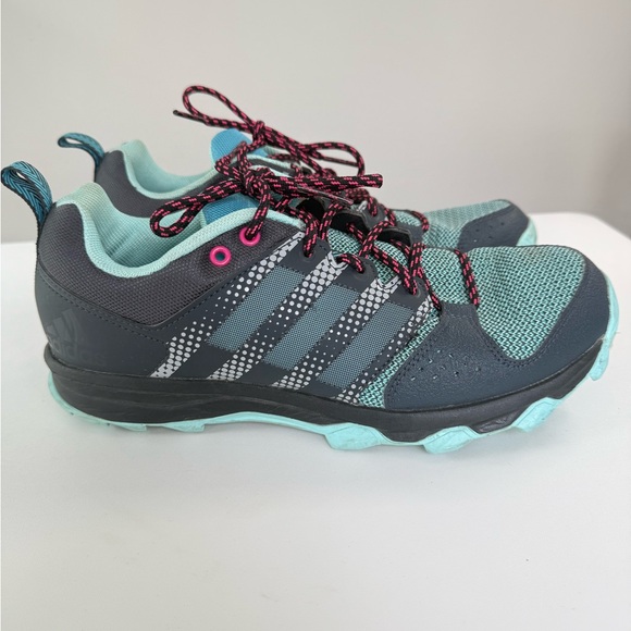 adidas Shoes - Adidas Galaxy Trail Women’s Running Shoes – Aqua & Charcoal Size 8